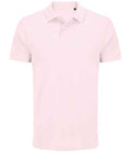 SOL'S Unisex Pacific Twin Piqué Polo Shirt | Pale Pink