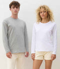 SOL'S Ladies Monarch Long Sleeve T-Shirt | Grey Marl