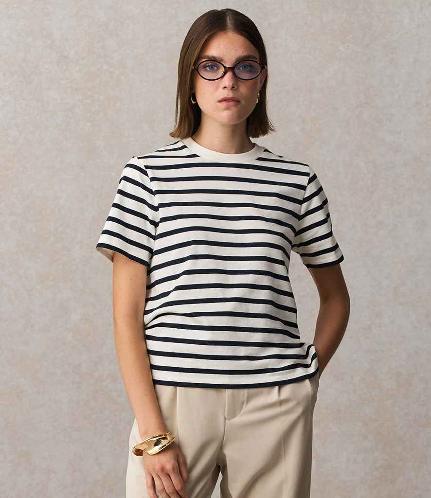 SOL'S Ladies Legend Organic T-Shirt | Off White/Navy