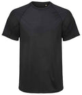 SOL'S Vortex Ripstop Performance T-Shirt | Black