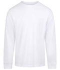AWDis Long Sleeve 180 T-Shirt | Arctic White