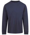 AWDis Long Sleeve 180 T-Shirt | New French Navy