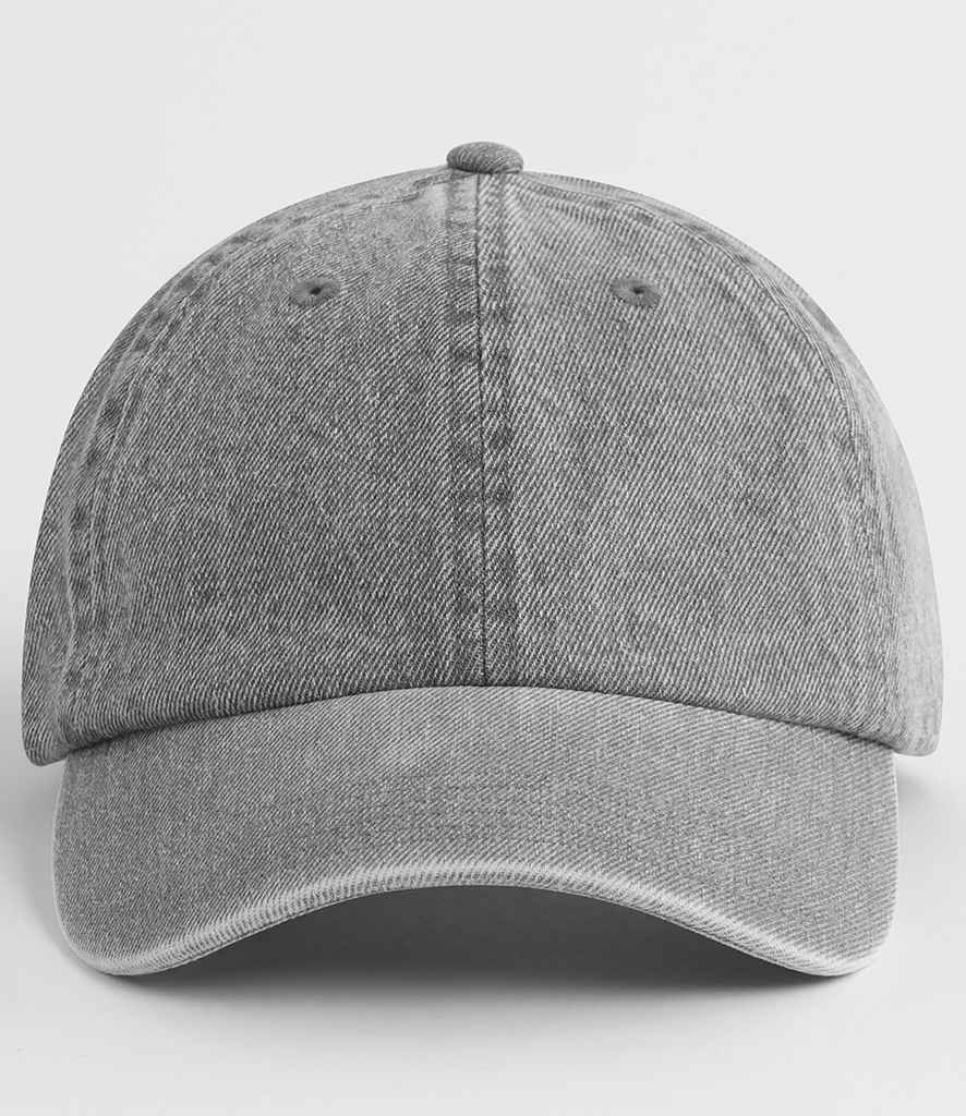 Beechfield Denim Cap | Acid Grey