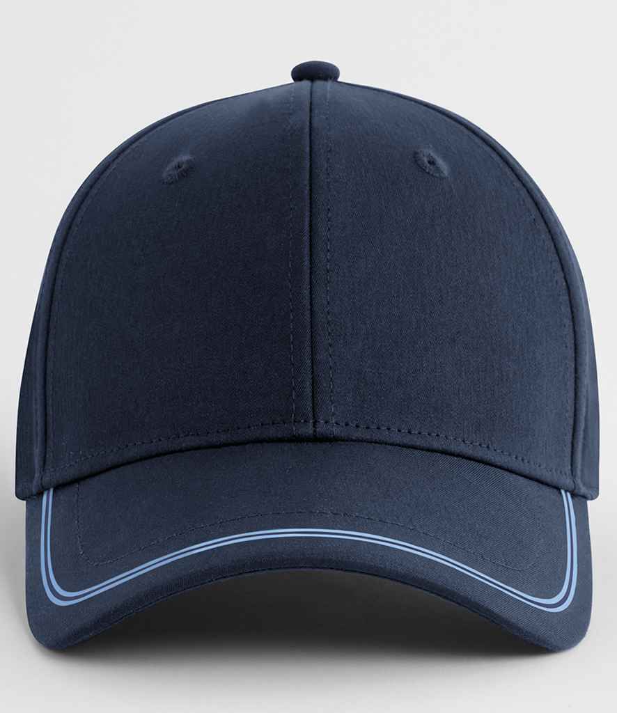 Beechfield Match Day Cap | Navy/Sky Blue