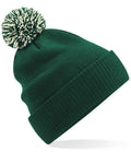 BB450 Bottle Green/Off White Front