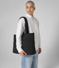 BagBase Quilted Tote Bag | Black