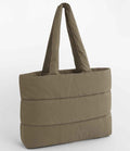 BagBase Quilted Tote Bag | Earthy Green