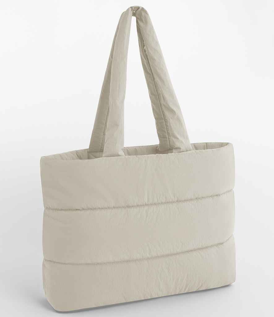 BagBase Quilted Tote Bag | Natural Stone