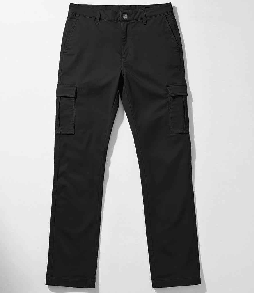 Brook Taverner Ladies Carmel Chino Cargo Trousers | Black