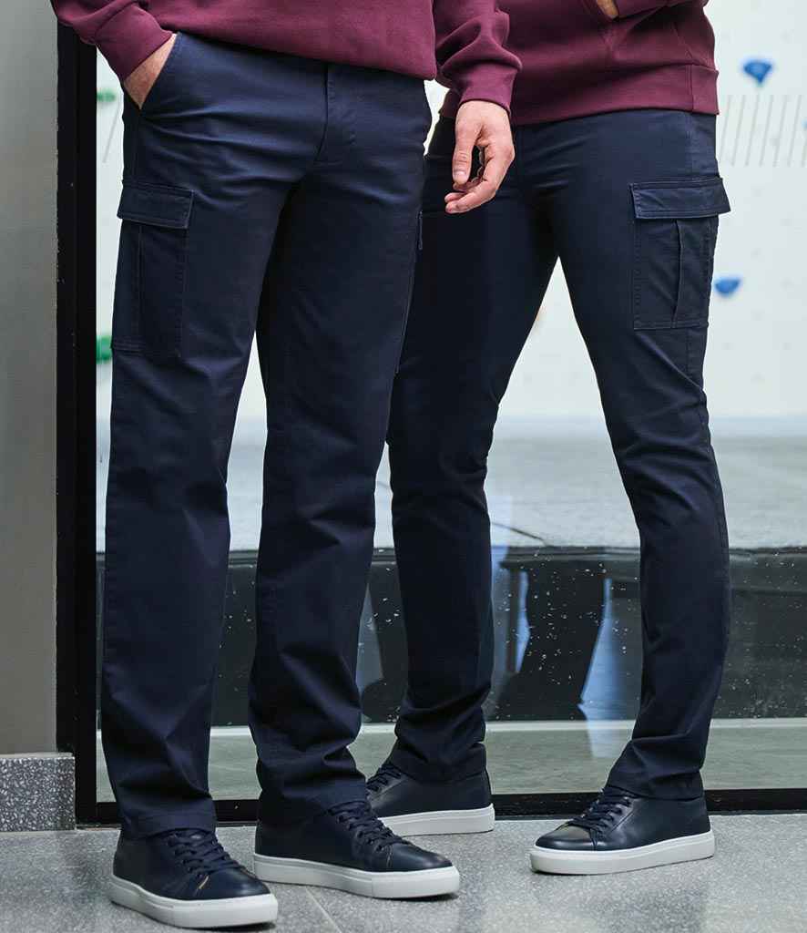 Brook Taverner Ladies Carmel Chino Cargo Trousers | Navy
