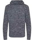 EA080 Heather Grey/Charcoal Front