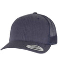 F6606 Heather Navy Front