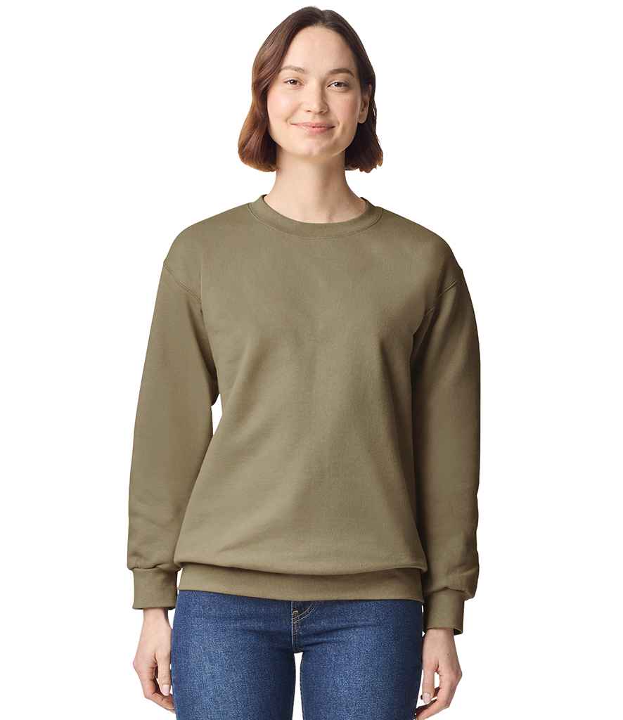 Gildan Hammer Maxweight Crew Sweatshirt | Olive Green