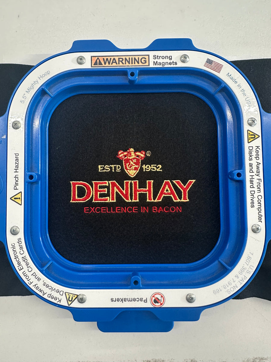 Your Logo, Embroidered.