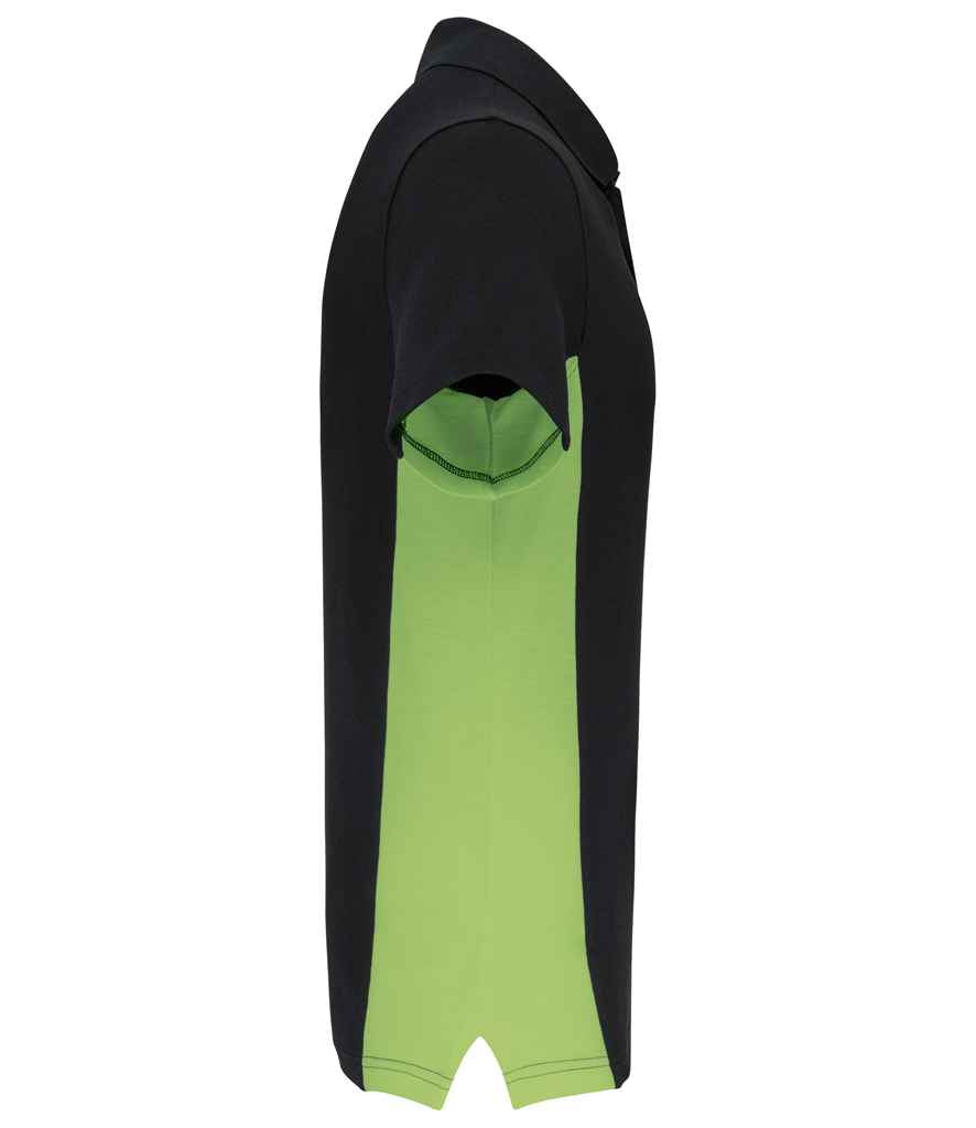 KB232 Black/Lime Green Left