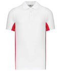 KB232 White/Red Front