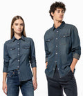 Kariban Long Sleeve Denim Shirt | Blue Jean