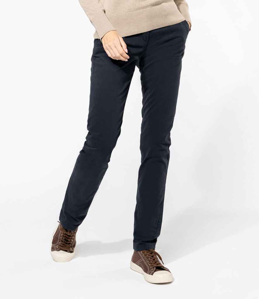 Kariban Ladies Chino Trousers | Dark Navy