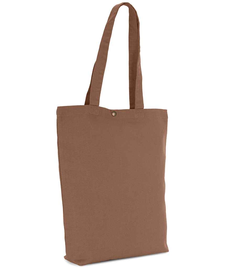 Kimood Washed Cotton Tote Bag | Washed Russet