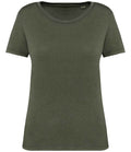 NS316 Washed Organic Khaki Front