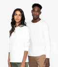 Native Spirit Unisex Crew Neck Long Sleeve T-Shirt | White