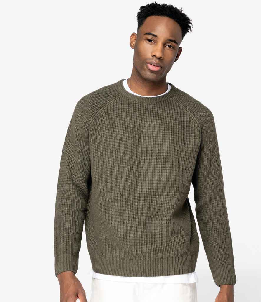 Native Spirit Chunky Knit Sweater | Organic Khaki