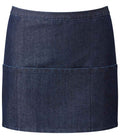 Premier 'Colours' 3 Pocket Apron | Indigo Denim