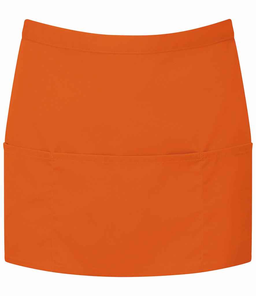 Premier 'Colours' 3 Pocket Apron | Orange