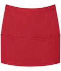Premier 'Colours' 3 Pocket Apron | Red