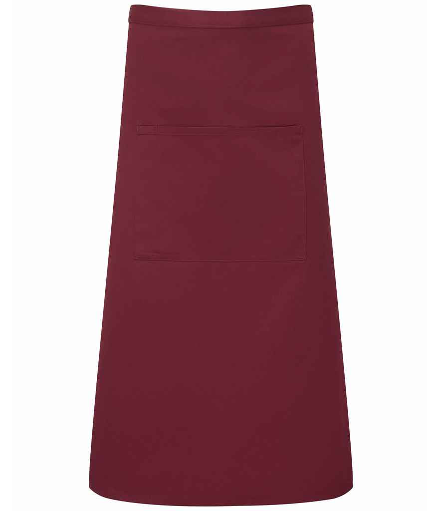 Premier 'Colours' Bar Apron | Burgundy
