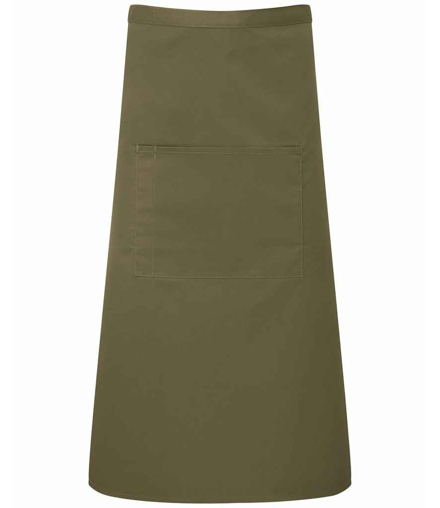 Premier 'Colours' Bar Apron | Olive Green
