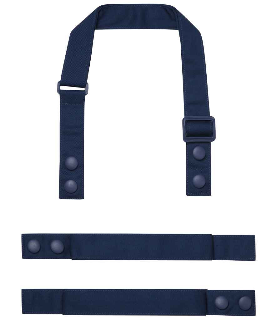 Premier Swap and Pop Customisable Apron Straps | Navy