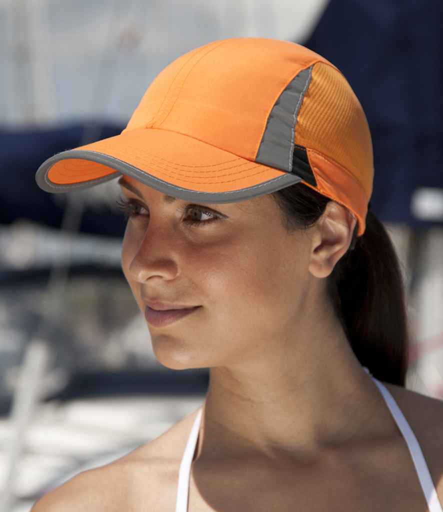 Spiro Sport Cap | Orange/Black
