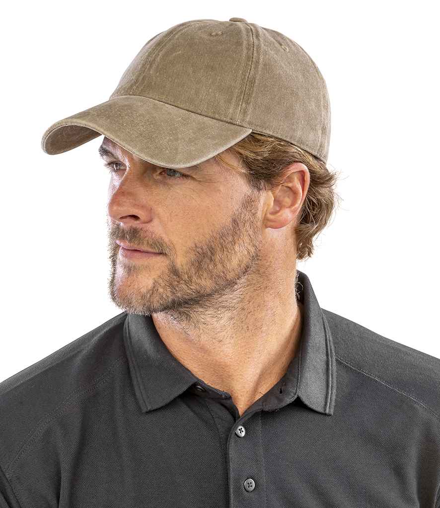 Result Core Pure Cotton Vintage Cap | Vintage Sand