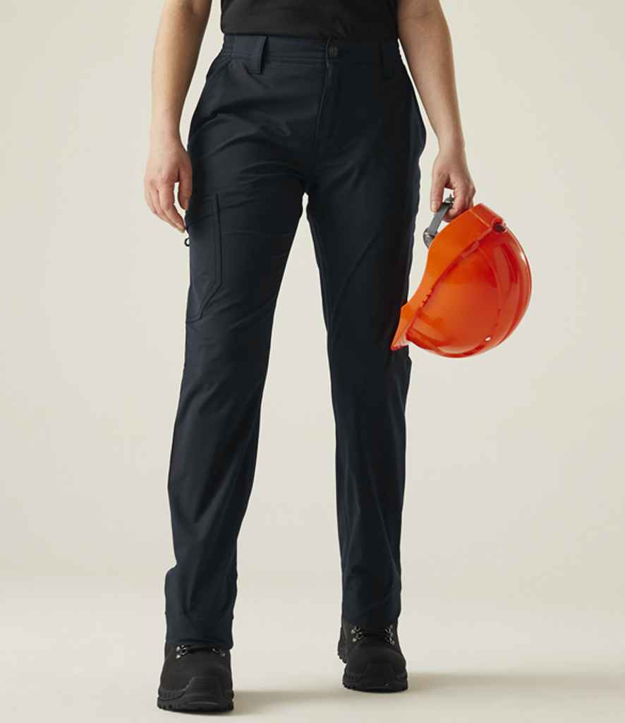 Regatta Ladies Pro Action Stretch Trousers | Navy