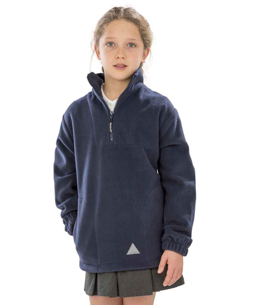 Aveton Gifford CofE Primary School Half-Zip Fleece | Navy