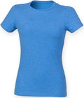 SK121 Heather blue Front
