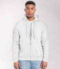 Fruit of the Loom Iconic Premium Hooded Sweat Jacket | White