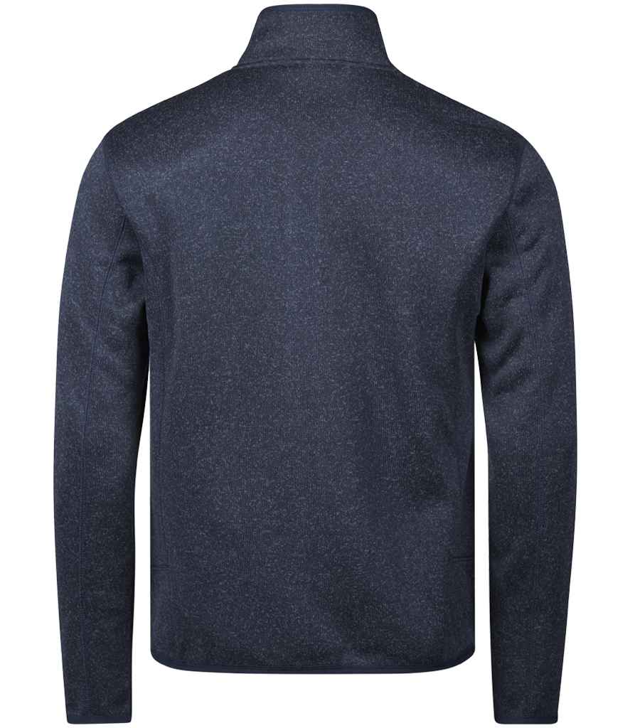 T9615 Navy Melange Back