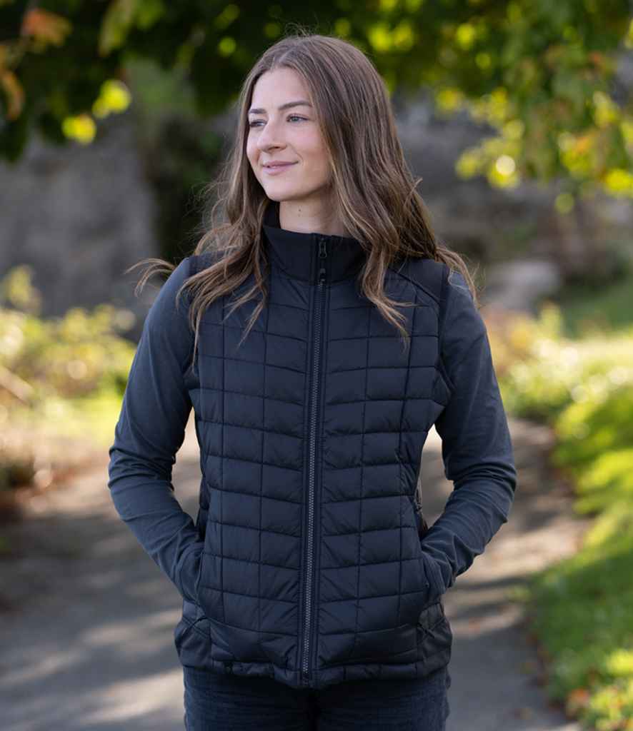 Stormtech Ladies Appalachian Thermal Soft Shell Bodywarmer | Black