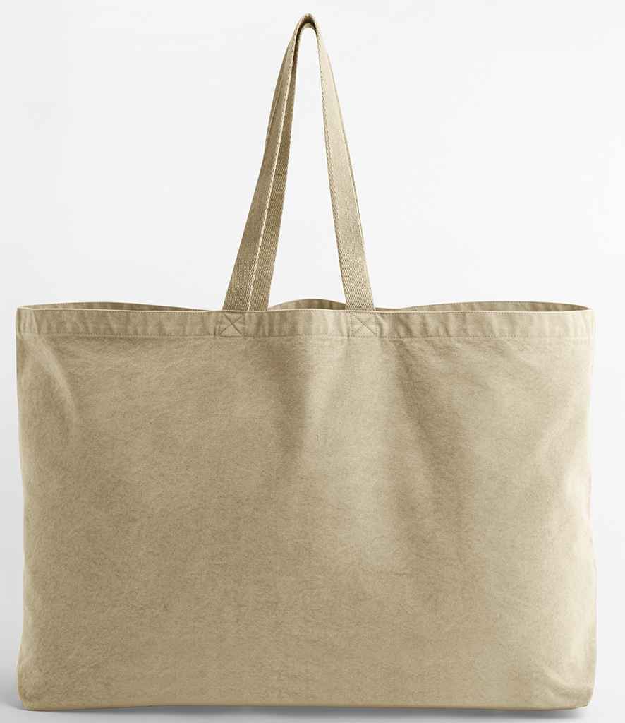 Westford Mill Garment Dyed Oversized Tote Bag | Vintage Sand