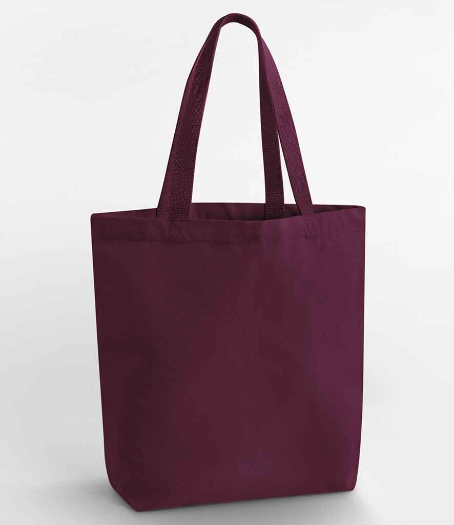 Westford Mill Heavyweight Canvas Tote Bag | Burgundy