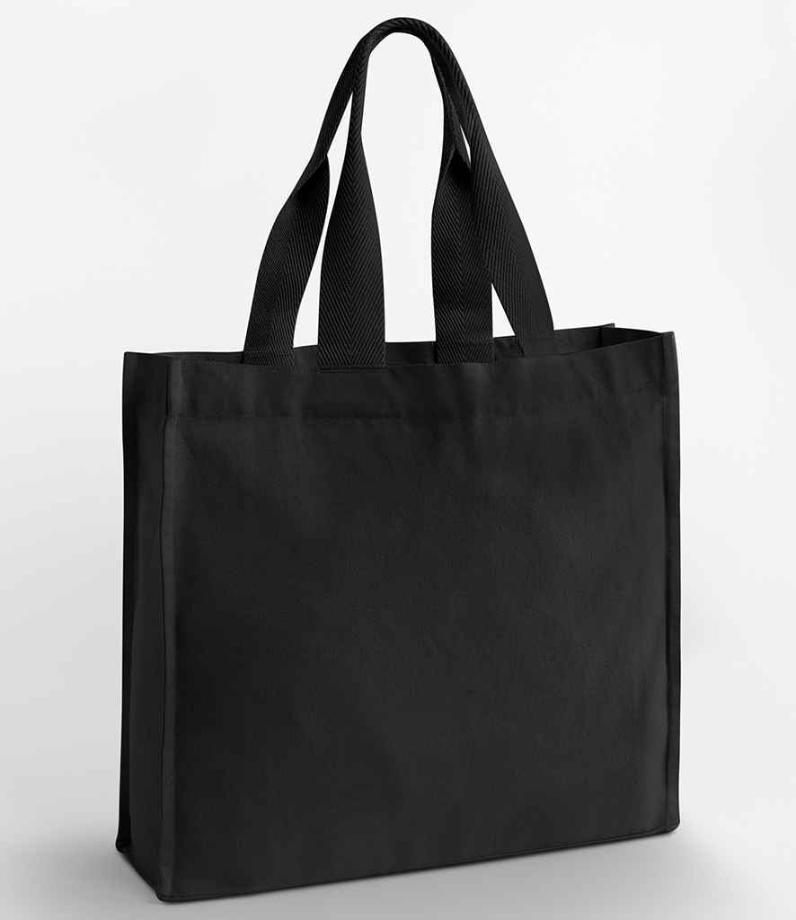 Westford Mill Chevron Handle Shopper | Black